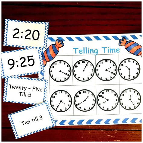 FREE Bingo Game To Practice Telling Time For Kids