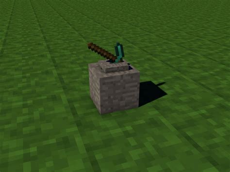 Pickaxe of the stone by TheNerdyDave on DeviantArt