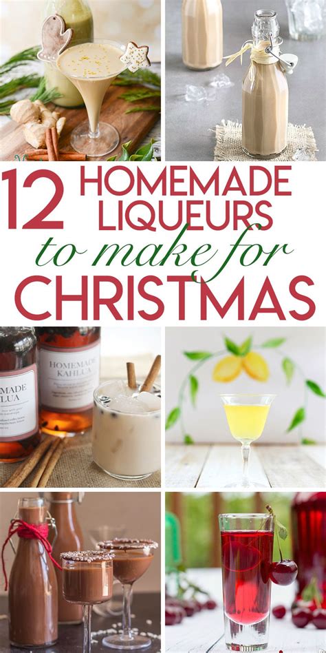 12 Liqueurs to Make and Give as Christmas Gifts