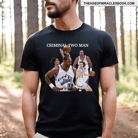 Josh Giddey Karl Malone Dynamic Duo Essential T-shirt