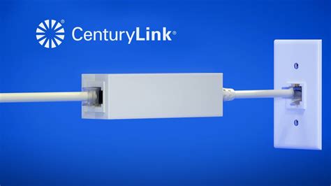 How to install your CenturyLink DSL filter - YouTube