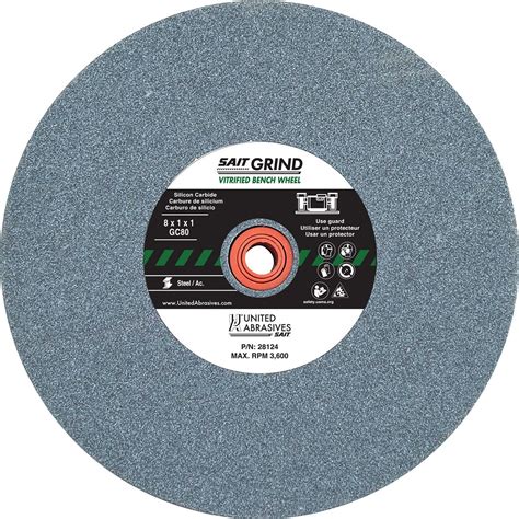 Green Silicon Carbide Bench Wheel - United Abrasives