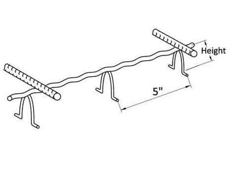 Steel Bar Chair, Continuous High Chair, Slab and Beam Bolster