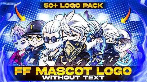 TOP 50+ FREE FIRE MASCOT LOGO PACK || FF MASCOT LOGO PACK 1 || PREMIUM ...