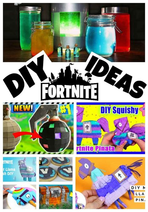 DIY Fortnite Crafts & Party Ideas - Red Ted Art - Kids Crafts