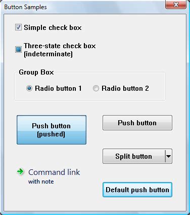 Button Types - Win32 apps | Microsoft Learn