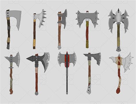 Battle Axe Pack Volume 01 | GameDev Market