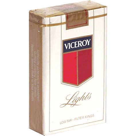 Viceroy Lights Filter Cigarettes, Kings | Cigarettes | Foodtown