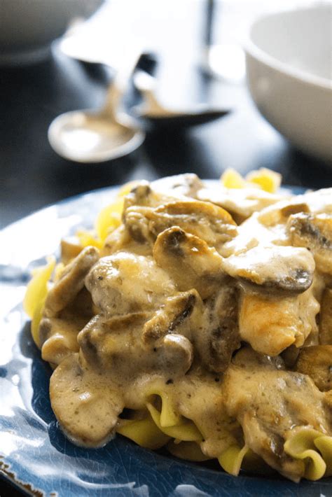 Creamy Chicken and Mushroom Casserole - The Shortcut Kitchen