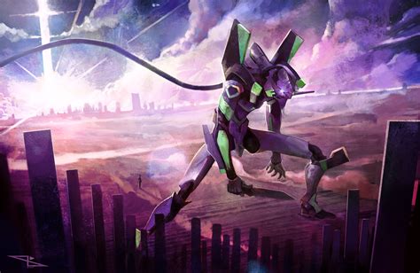 ArtStation - Eva 01 Fanart