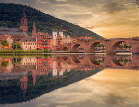 At the Neckar river, Germany