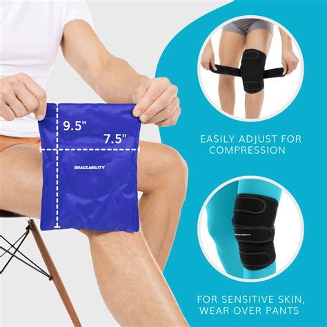 Best Ice Pack for Knee Pain | Cold Therapy Compression Wrap