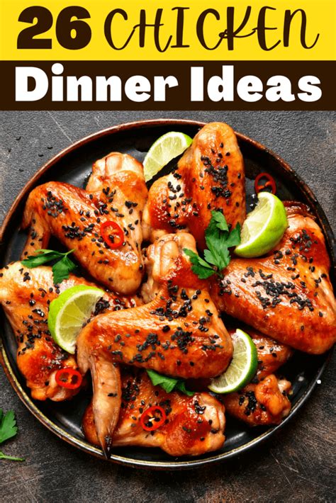 26 Easy Chicken Dinner Ideas You’ll Love - Insanely Good