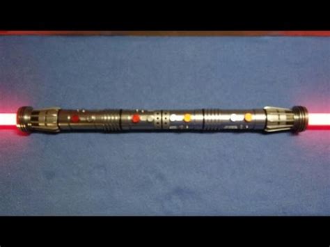 Darth Maul Lightsaber - Master Replicas - YouTube