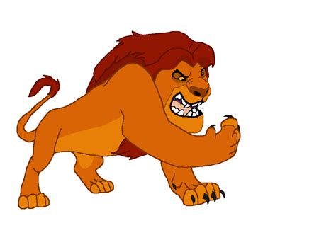 Angry Mufasa base by SonyaQueenofMischeif on DeviantArt