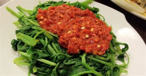 Tumis Kangkung Sambal Terasi Pelengkap Hidangan : Okezone Lifestyle