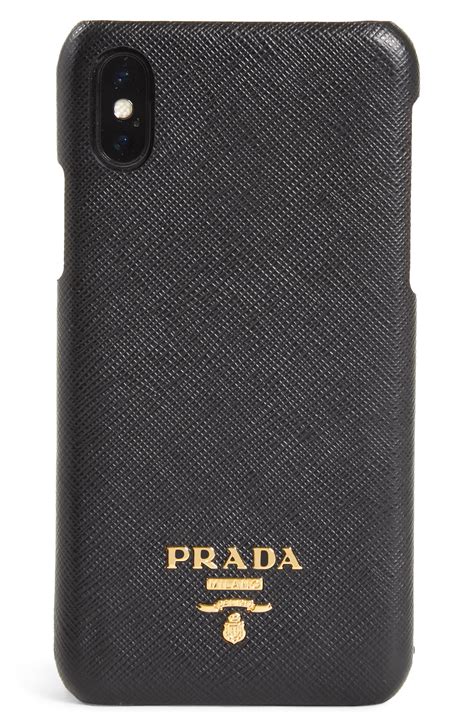 Prada Saffiano Leather iPhone X Case in 2020 | Prada saffiano, Prada, Leather phone case