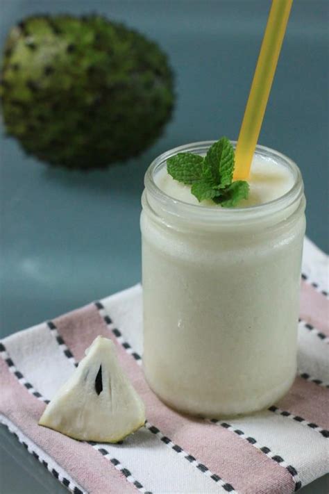 Soursop Coconut Smoothie | Soursop smoothie recipe, Fruit smoothie ...