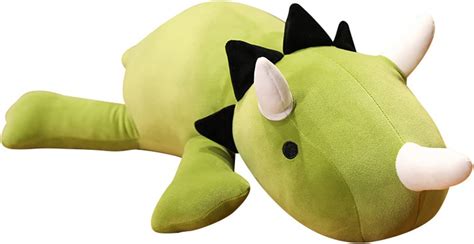 Dinosaur Stuffed Animal，Dinosaur Weighted Plush Toy,Triceratops ...