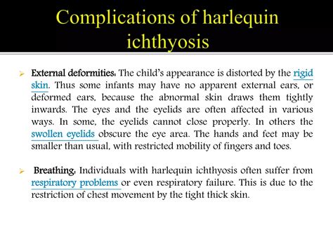 Harlequin Ichthyosis: Causes, symptoms, complications and treatment. | PPT