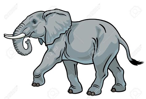 ELEPHANT SIDE VIEW CLIPART - 101px Image #16