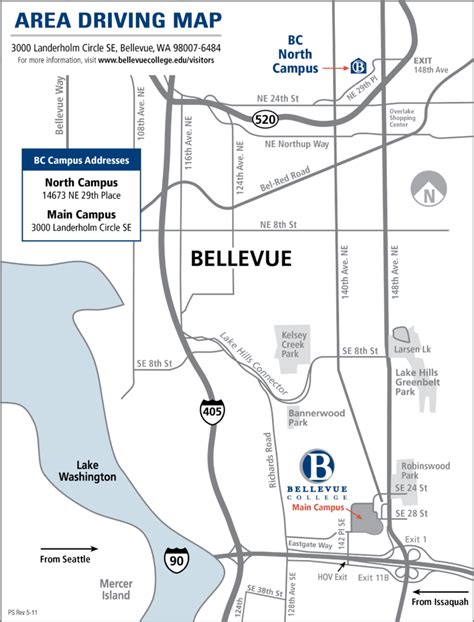 Maps & Directions - Bellevue College