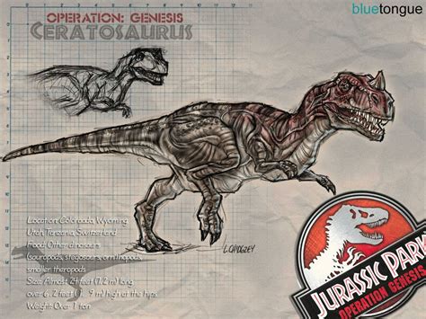 Ceratosaurus - Jurassic Park Wiki