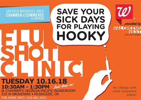 Walgreen's Flu Shot Clinic | Muskogee Chamber of Commerce