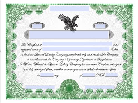 Downloadable Stock Certificates - Printable, Online Stock Certificates