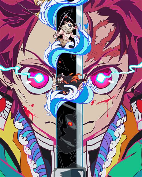 Kimetsu no Yaiba: A Demon Slayer Tribute | Images :: Behance