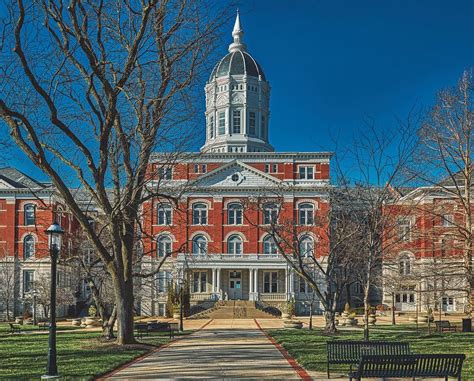 University of Missouri Campus - Jesse Hall Photograph by Mountain Dreams - Fine Art America