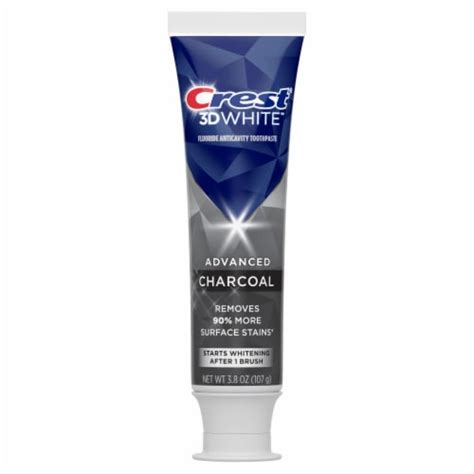 Crest 3D White Charcoal Teeth Whitening Toothpaste, 2 pk / 3.8 oz - Fry’s Food Stores