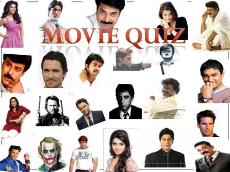 Movie Quiz Answers - 30-12-2012