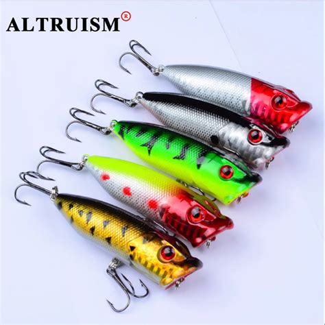 11g Altruism topwater Popper Fishing Lure saltwater poppers Fishing Tackle Bait Artificial hard ...