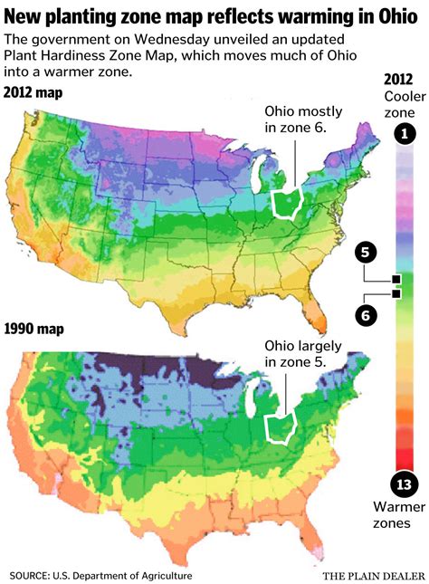 U.S. Department of Agriculture says warmer climate allows people in ...