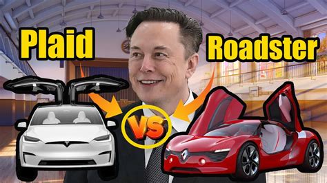 Breaking Down the Battle of the Tesla's Plaid vs Roadster - YouTube