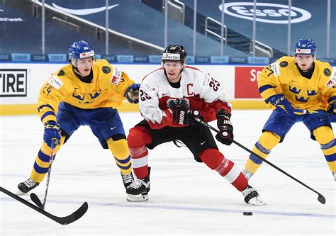 IIHF - Gallery: Austria vs Sweden - 2021 IIHF World Junior Championship