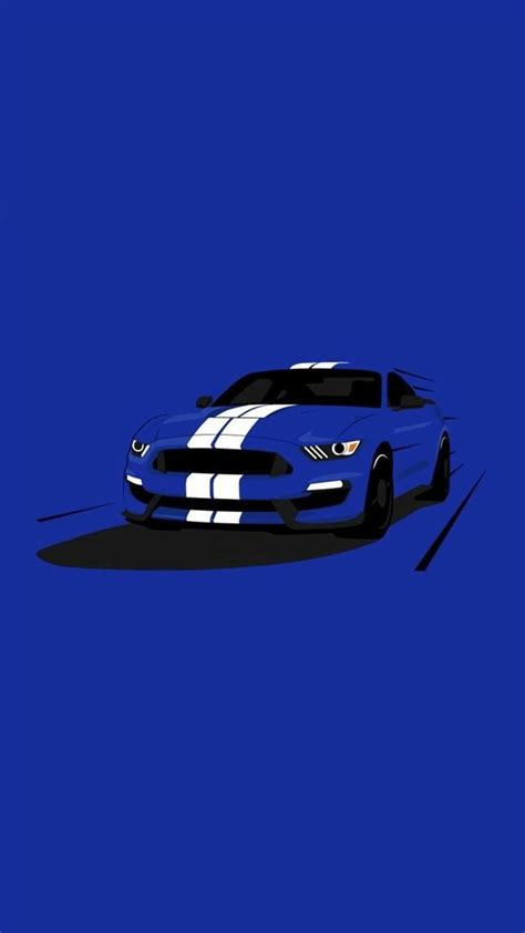 Blue Mustang, motor_vehicle, car HD phone wallpaper | Pxfuel