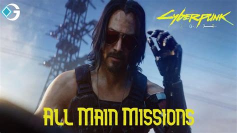 Cyberpunk 2077: All Main Missions - GameRiv