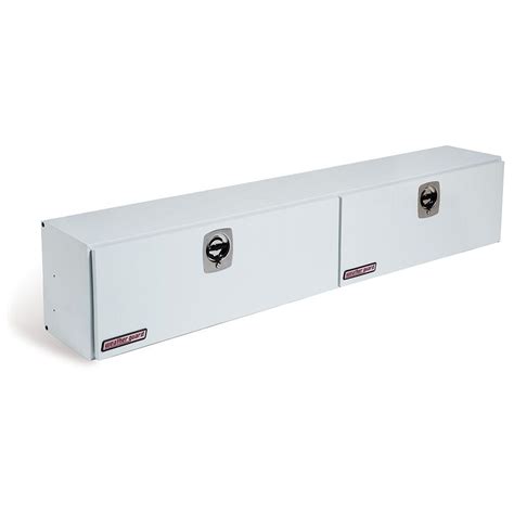 Weather Guard 96.25 in. Aluminum High Side Box in Brite White-296-3-02 - The Home Depot