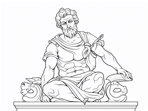 Famous Michelangelo Themed Coloring - Coloring Page