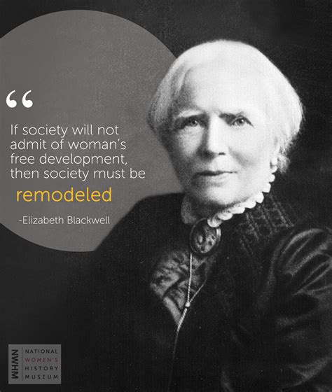 Elizabeth Blackwell Quotes - ShortQuotes.cc