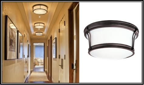 Flush Mount Lights are Ideal for Narrow Hallways | Inspiration | Barn ...