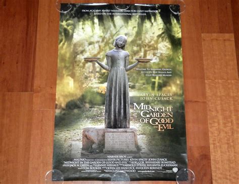 ORIGINAL MOVIE POSTER MIDNIGHT IN THE GARDEN OF GOOD & EVIL 1997 ...