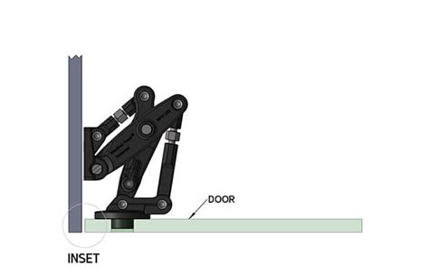 Door Installation Types - Heavy Duty Hinges - Manfred Frank