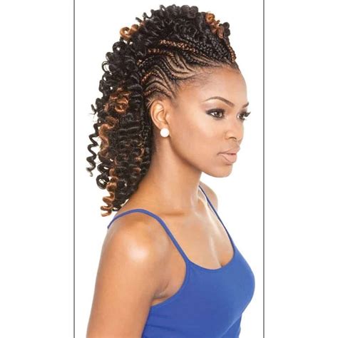 Mohawk Hairstyles With Braids Weave