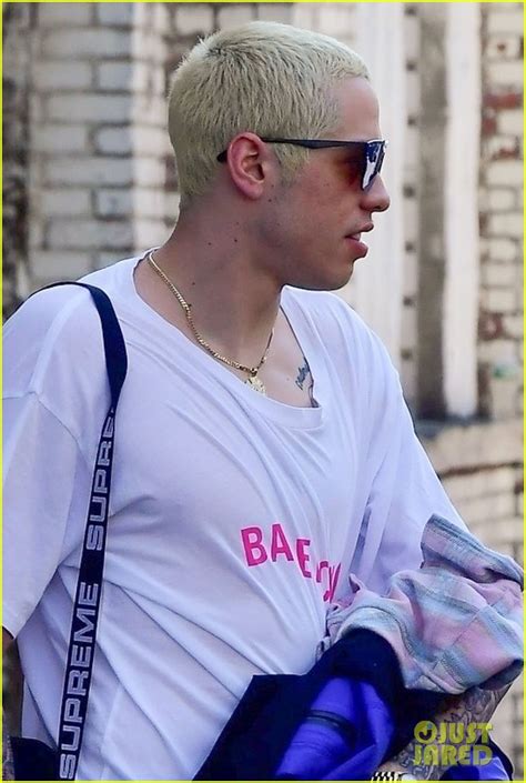 Pete Davidson Debuts New Bleached Blonde Hair in NYC: Photo 4112696 ...