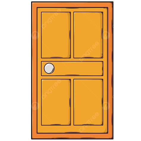 Door Clipart, Door, Cartoon Door PNG Transparent Clipart Image and PSD File for Free Download