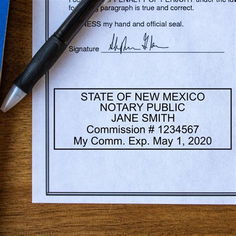 New Mexico Notary Stamps & Supplies