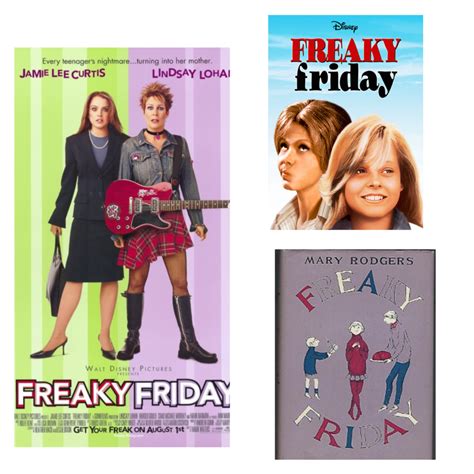 Book Vs Movie "Freaky Friday" Margo Donohue